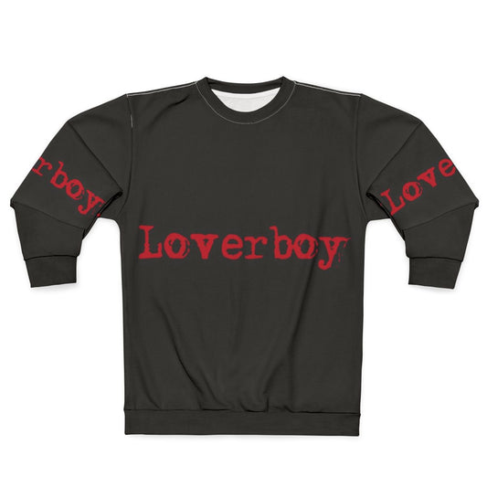 Loverboy American Music Tour Red Logo on Sweatshirt