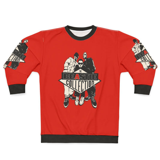 Urban red sweatshirt for boys
