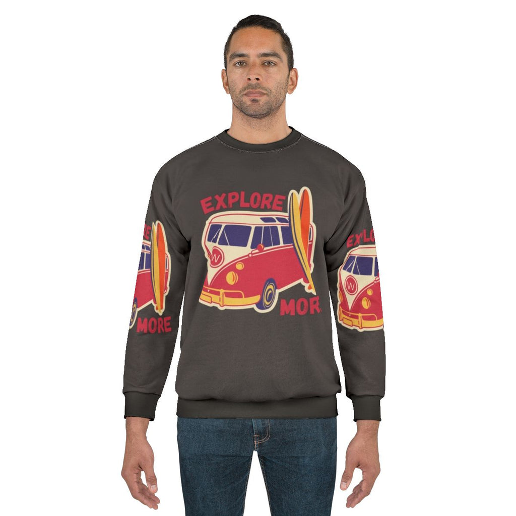 Retro Exploration Lifestyle Hobbies Sweatshirt