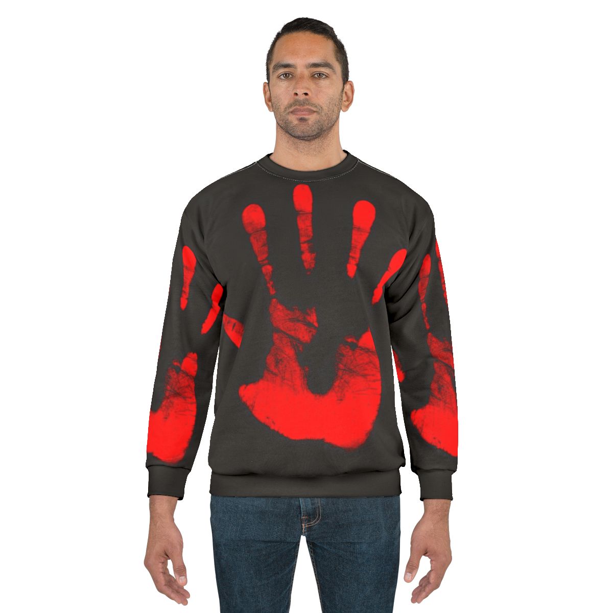 Red Right Hand Sweatshirt - Inspired by Nick Cave and the X-Files