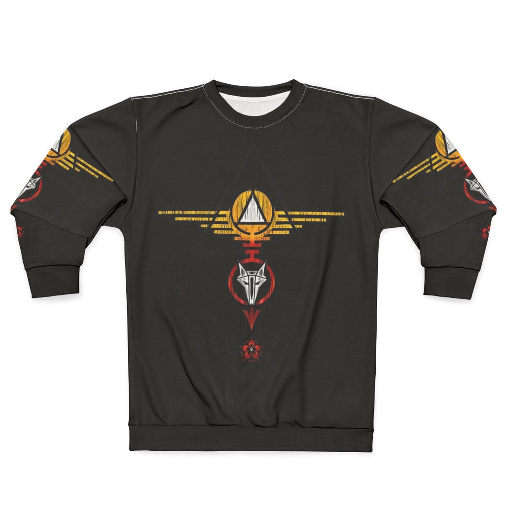 Red Robin graphic sweatshirt with bird logo