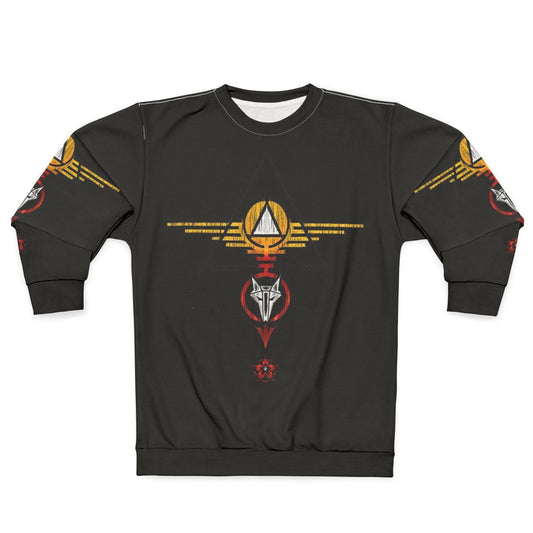 Red Robin graphic sweatshirt with bird logo