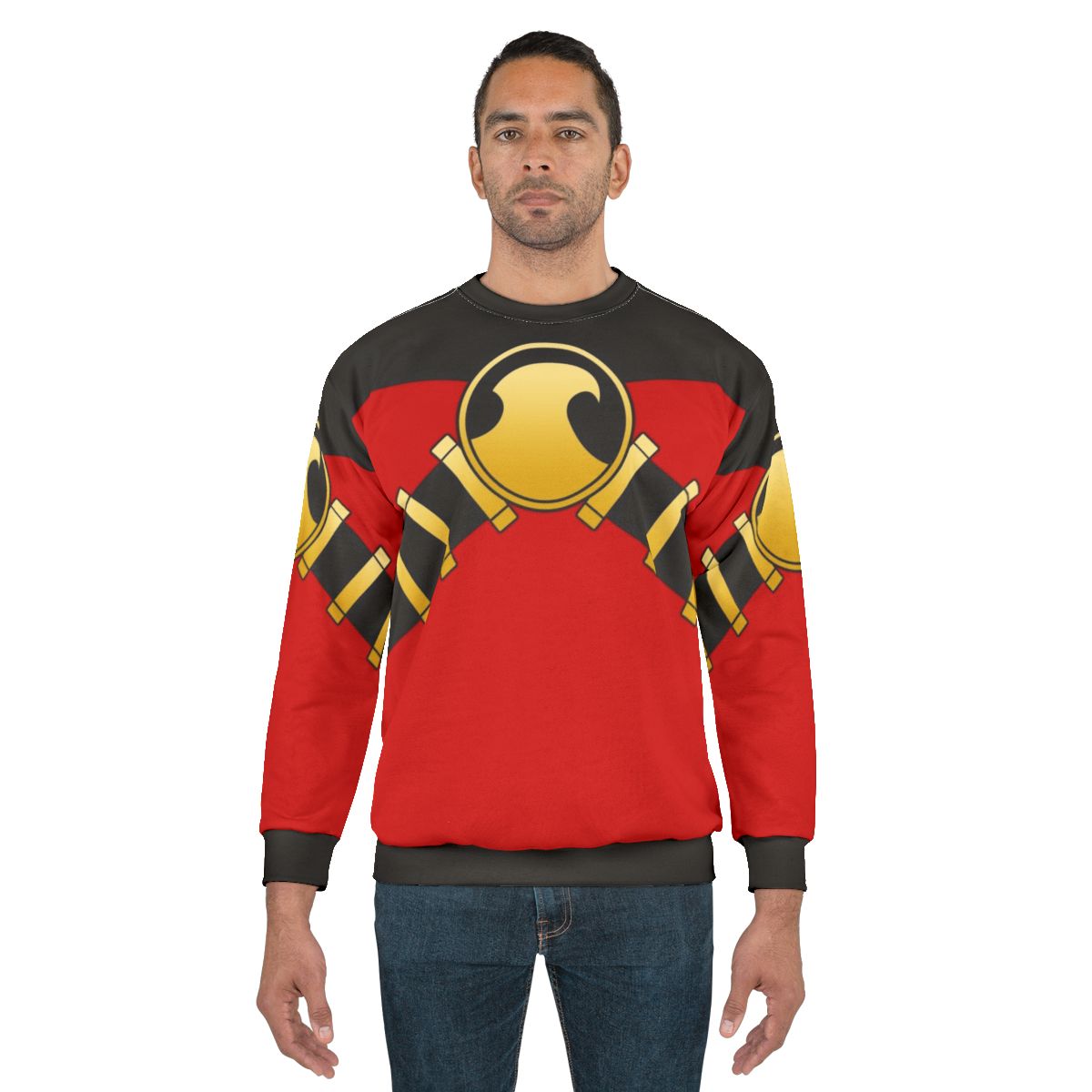 Red Robin graphic sweatshirt with bird logo