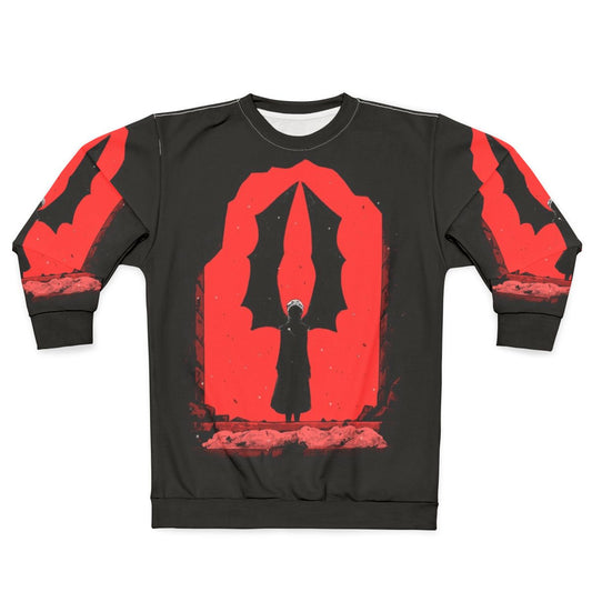 Red Wings of Death Game of Thrones Inspired Sweatshirt