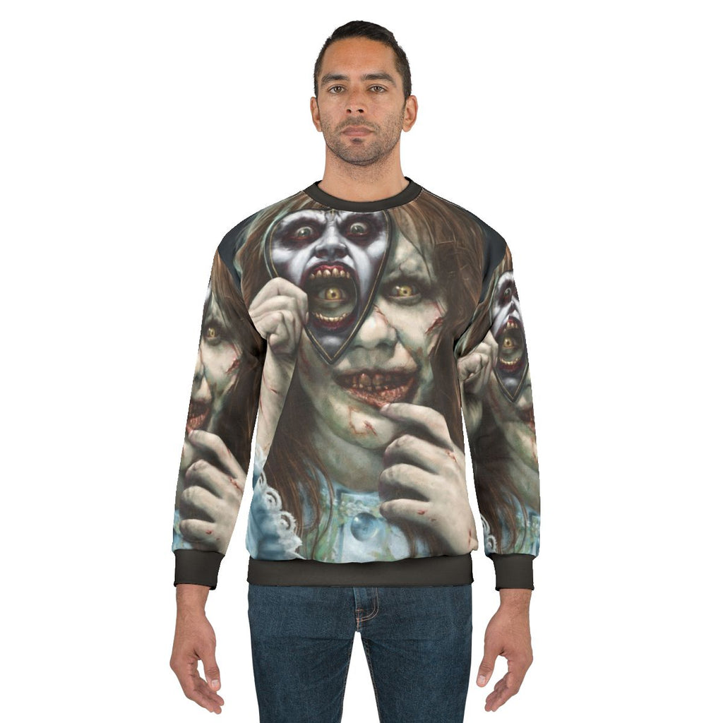 Regan's Exorcist Horror Movie Sweatshirt