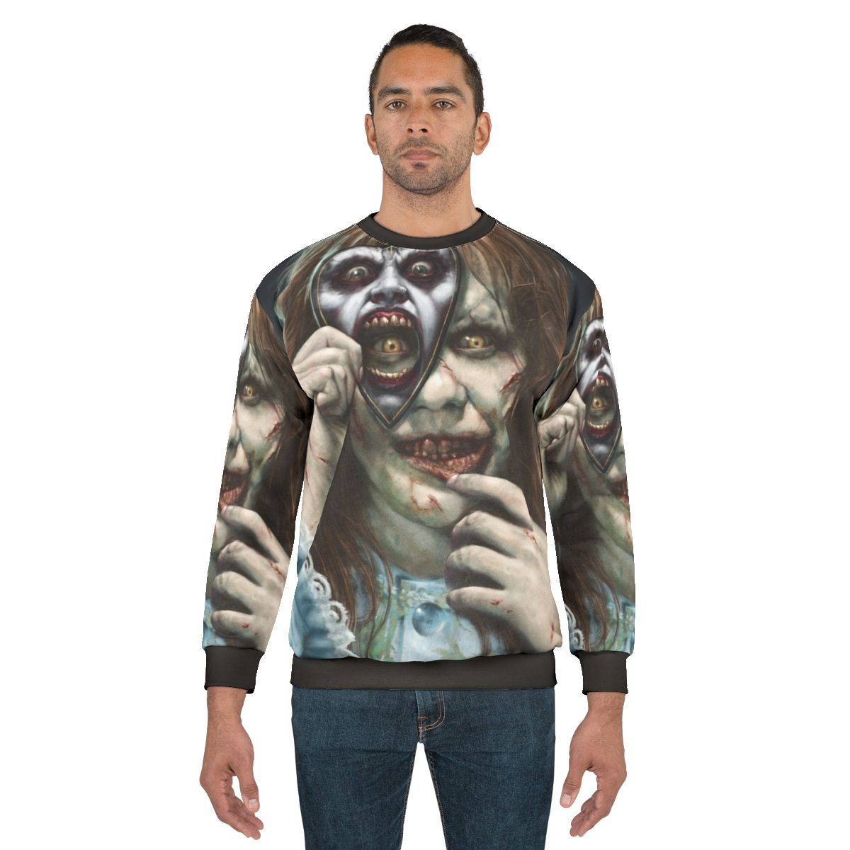 Regan's Exorcist Horror Movie Sweatshirt