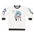 Rei Ayanami Inspired Evangelion Sweatshirt with Monster Ultra