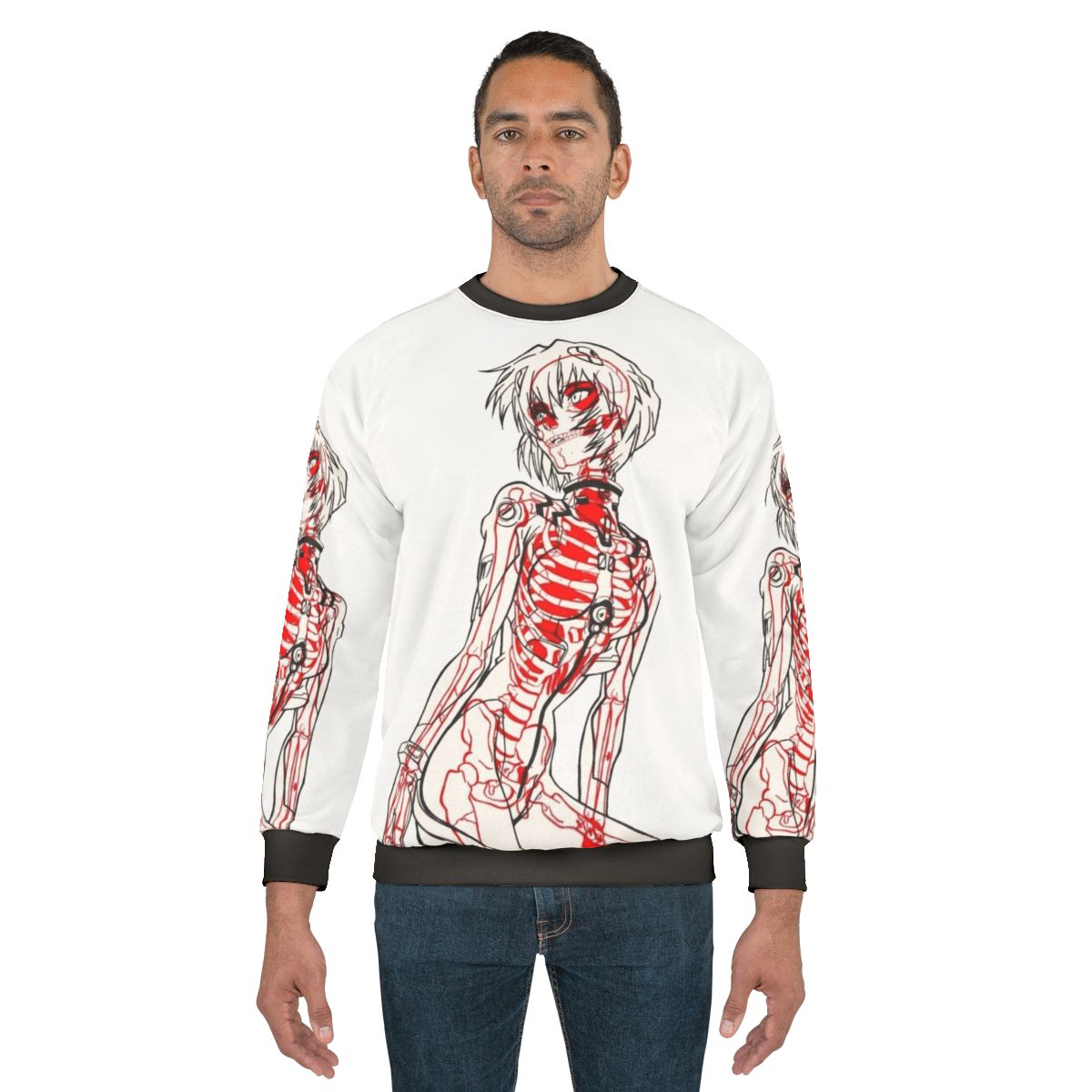 Rei Ayanami Neon Genesis Evangelion Anime Sweatshirt