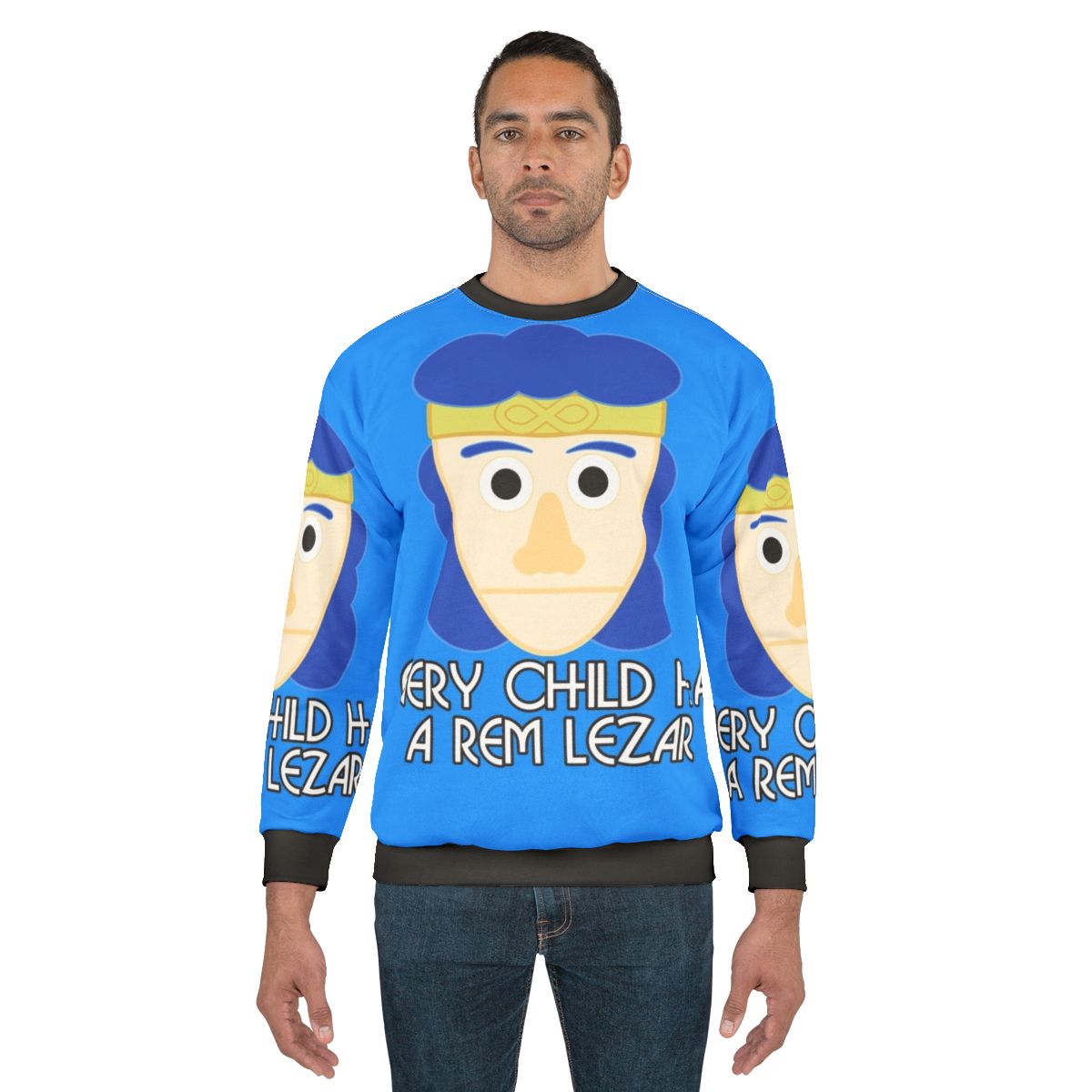 Rem Lezar superhero cult film sweatshirt