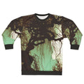 Vintage Landscape Sweatshirt with Forest and Autumn Scenery