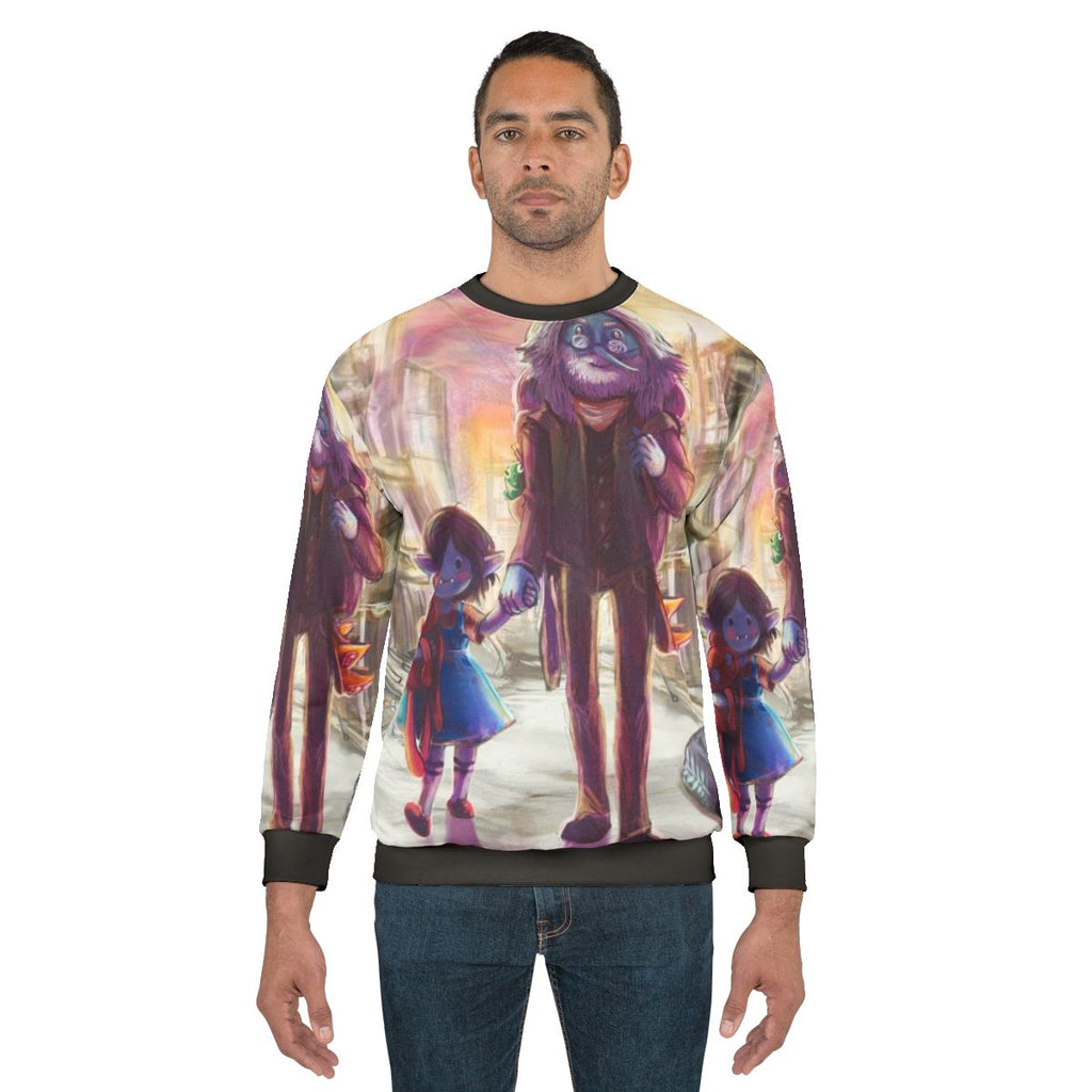 Remember Sweatshirt featuring Adventure Time fanart of Marceline and Simon