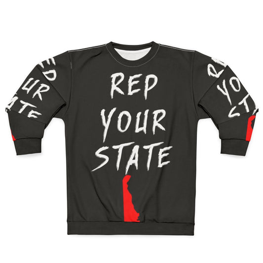 Delaware Sweatshirt with State Pride Design