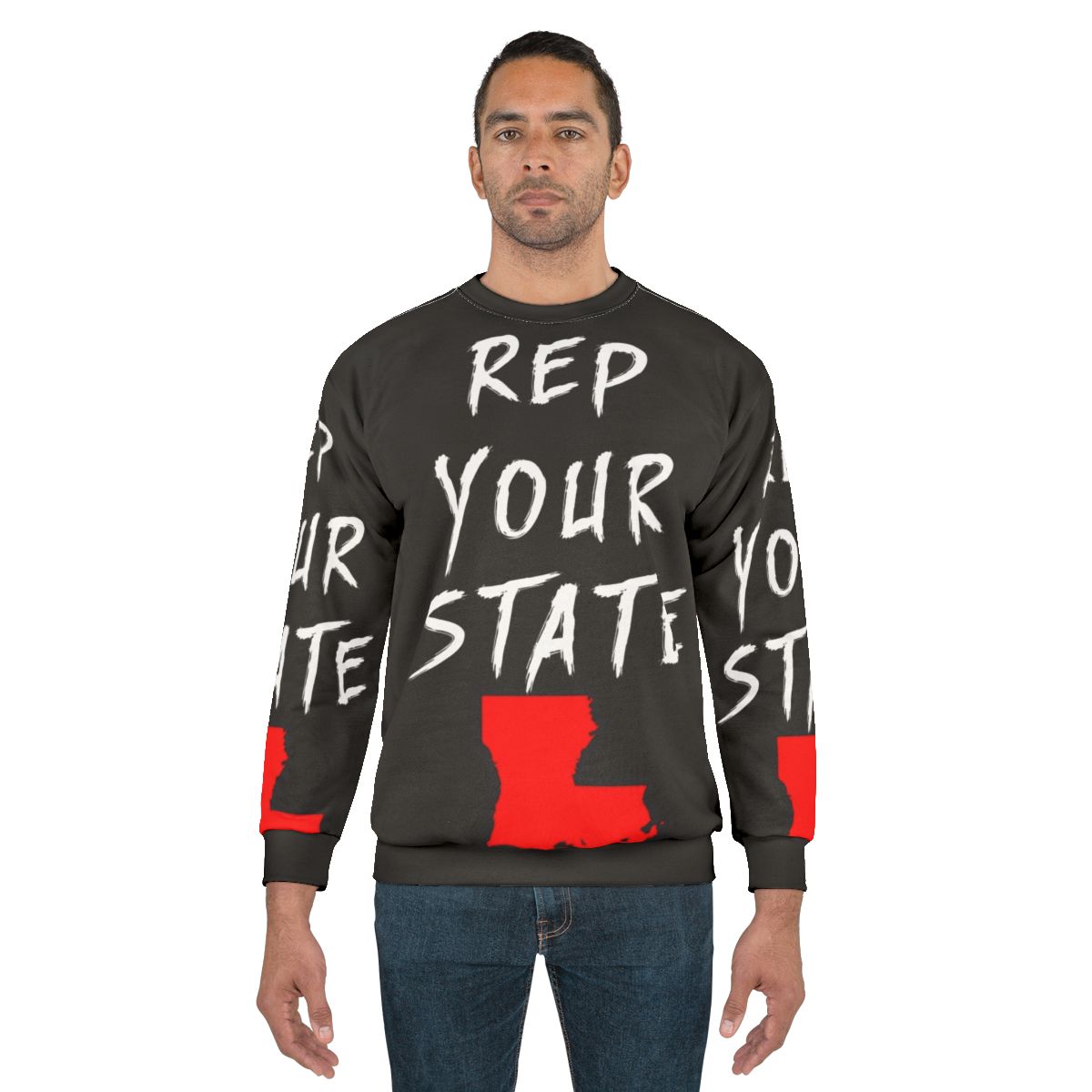Louisiana state pride sweatshirt