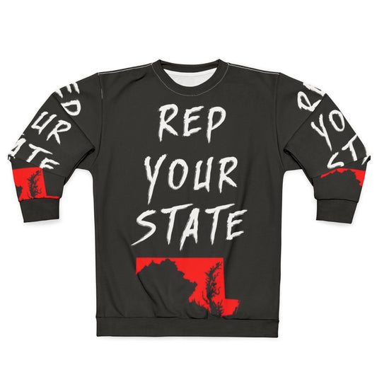 Maryland state pride sweatshirt