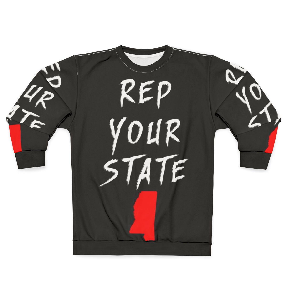 Mississipi state pride graphic sweatshirt