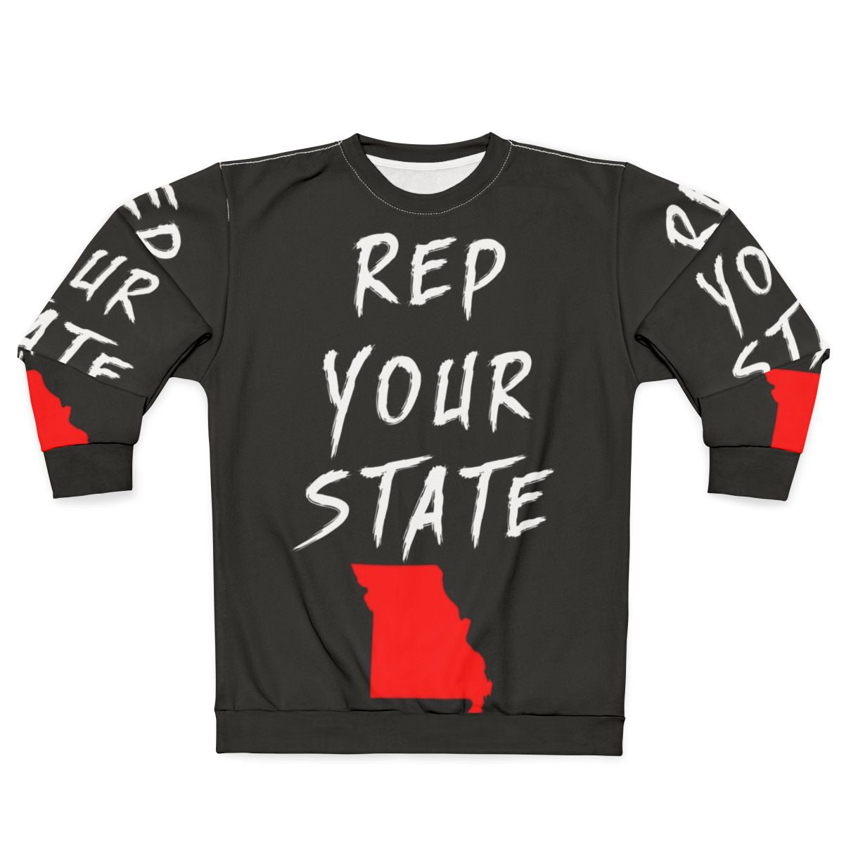 Missouri state pride graphic sweatshirt