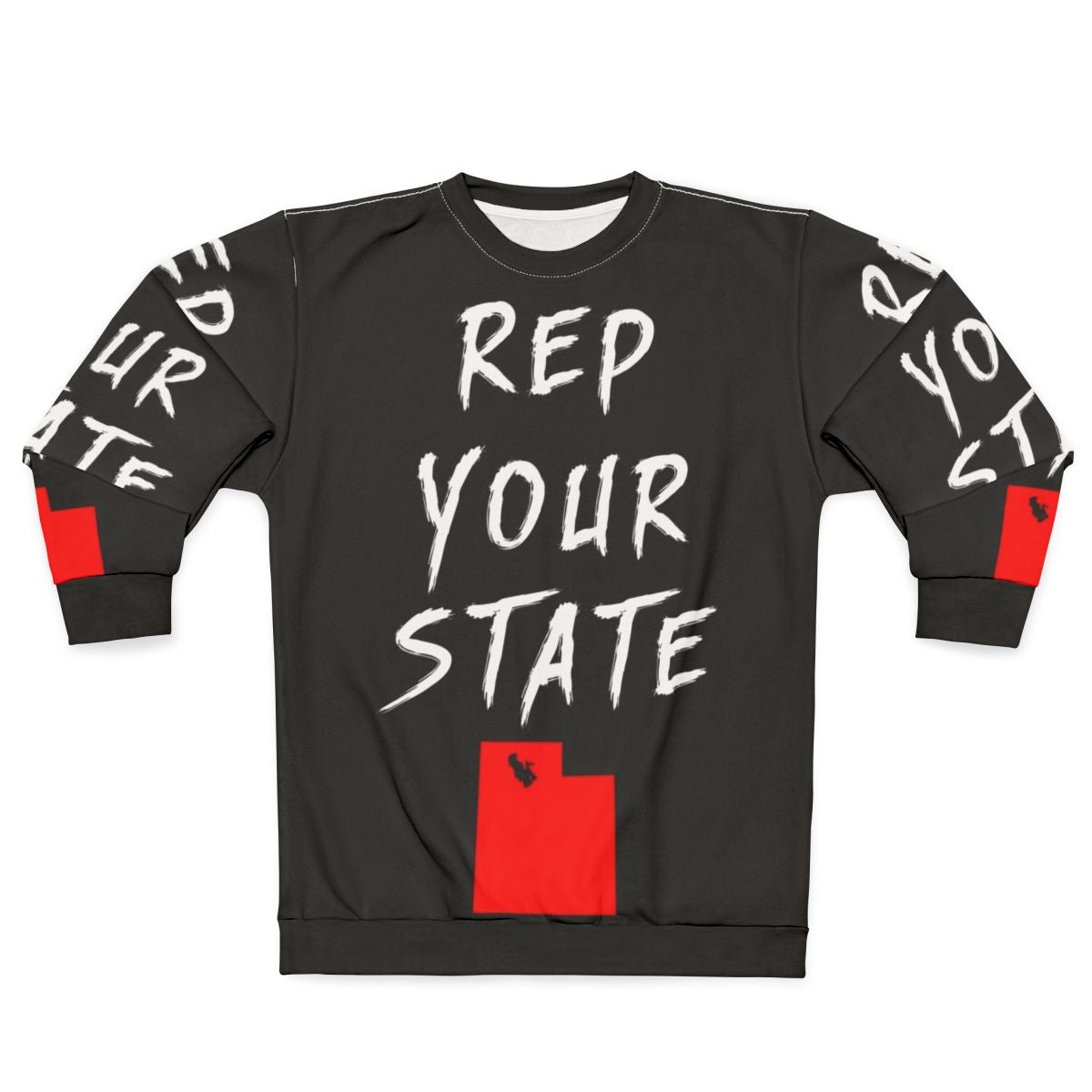 Utah state pride sweatshirt with university logo