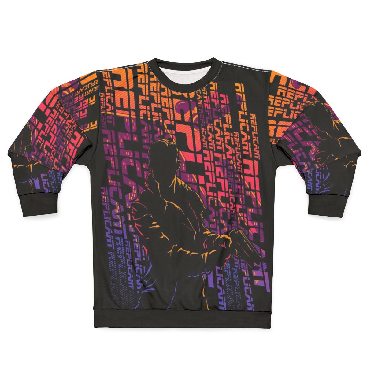Replicant City Cyberpunk Sweatshirt - Blade Runner Inspired Apparel