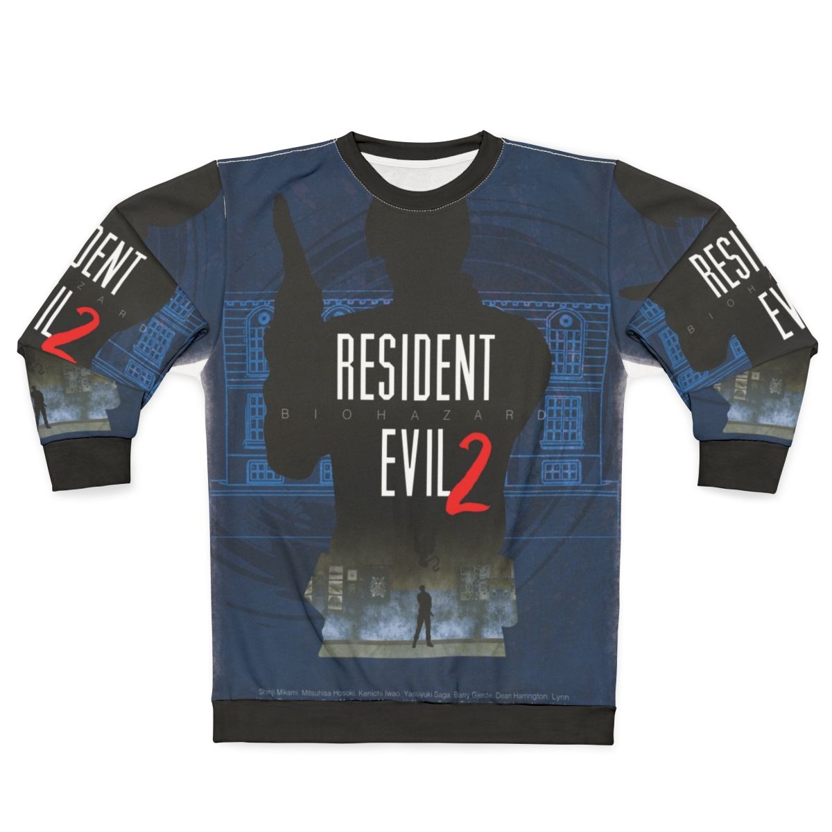 Resident Evil 2 Licker Minimalist Art Sweatshirt