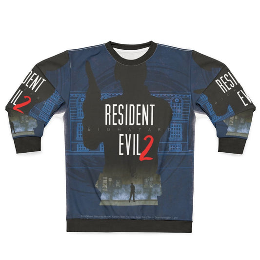 Resident Evil 2 Licker Minimalist Art Sweatshirt