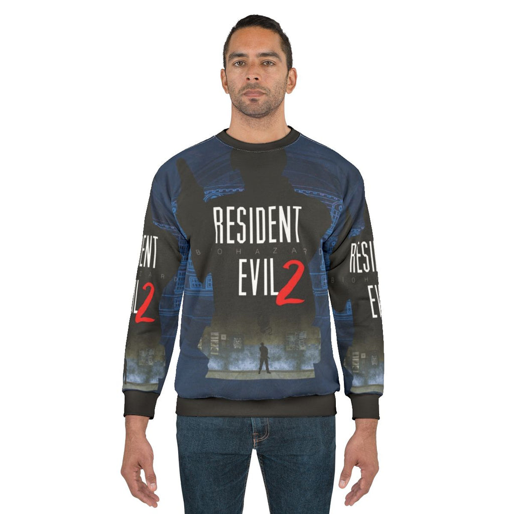 Resident Evil 2 Licker Minimalist Art Sweatshirt