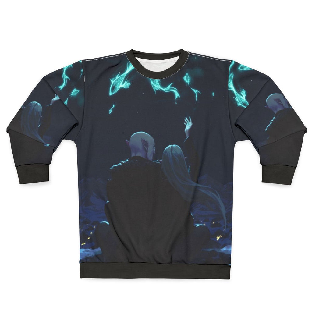 Respite Sweatshirt - Dragon Age Inspired Fantasy Crewneck Sweater