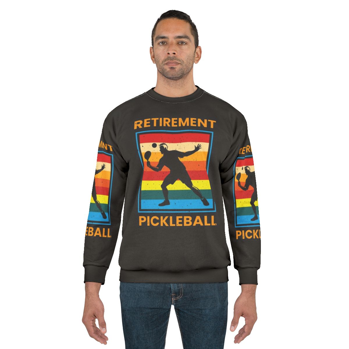Retirement Pickleball Fun Gear Sweatshirt