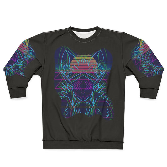 Retro DJ Sweatshirt featuring a bold and vibrant design