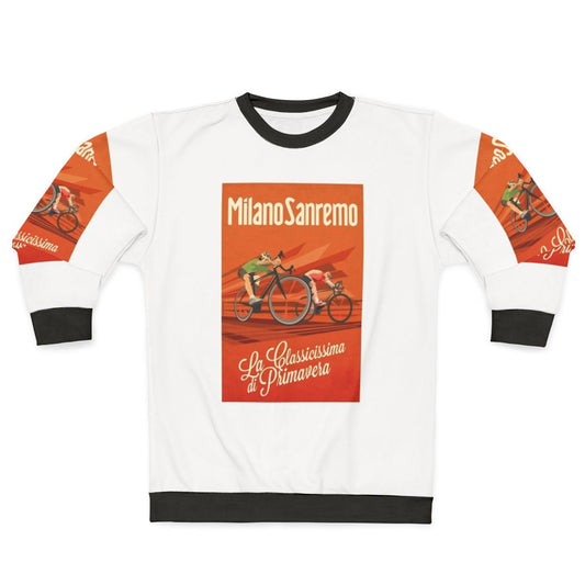 Retro Milan San Remo Cycling Sweatshirt