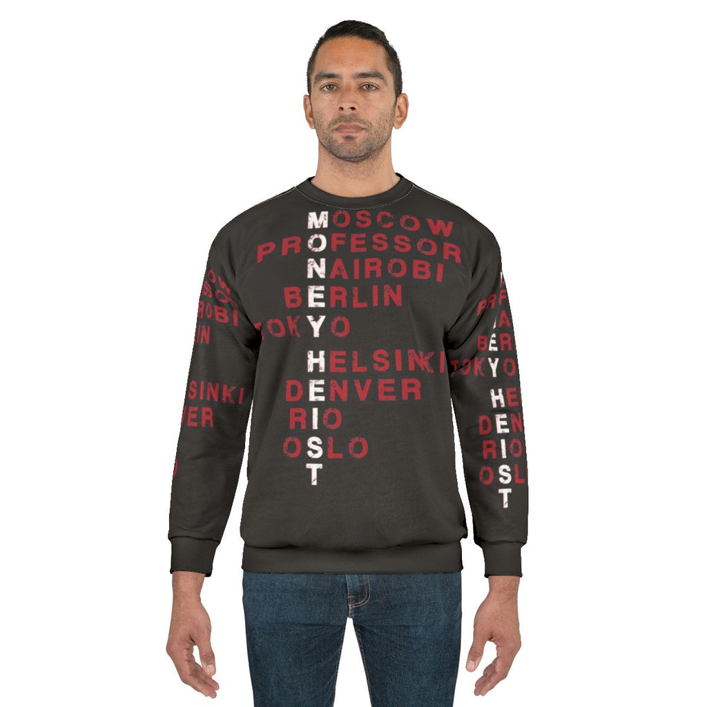 Retro Money Heist Sweatshirt