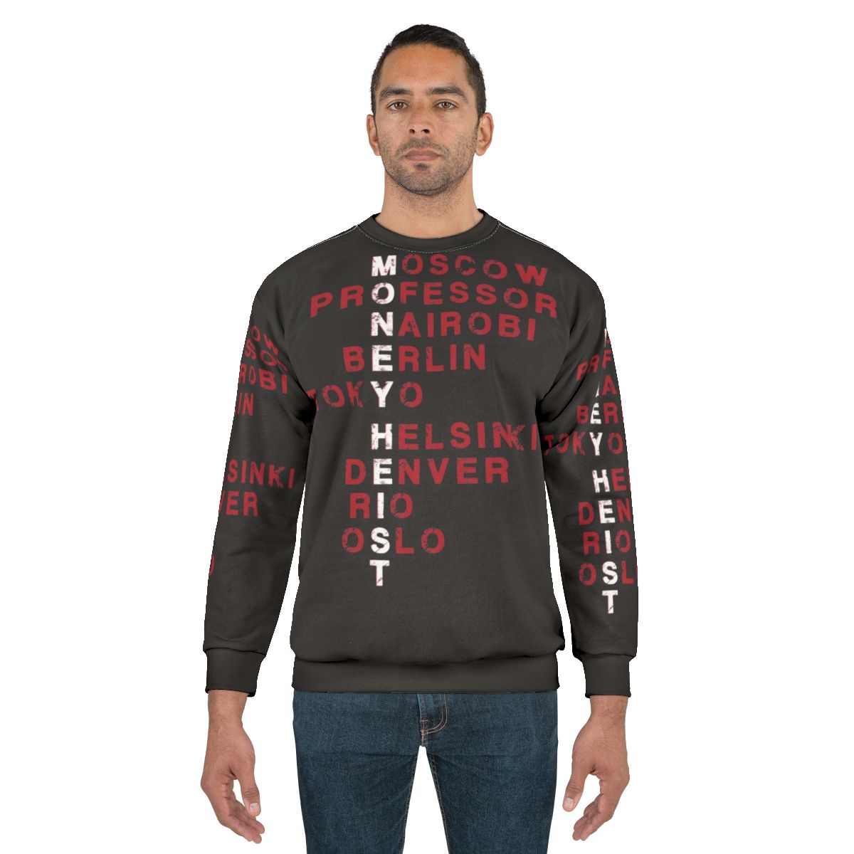 Retro Money Heist Sweatshirt