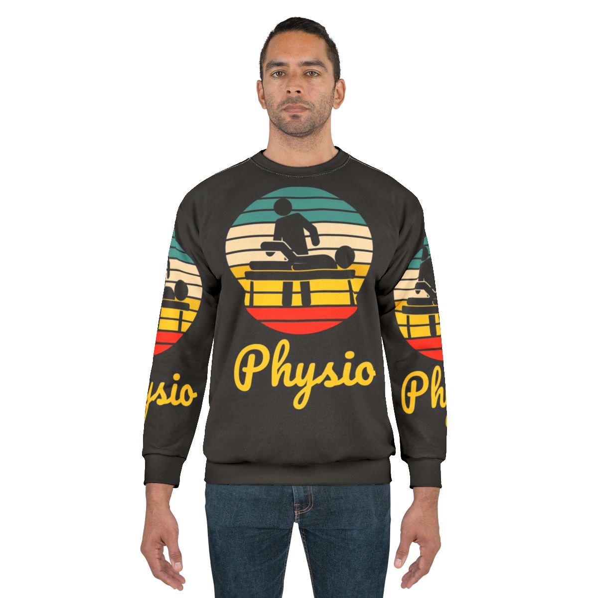Retro Physio Physiotherapist Sweatshirt