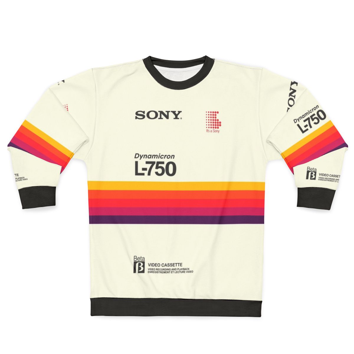 Retro Sony VHS Betamax 90s Sweatshirt