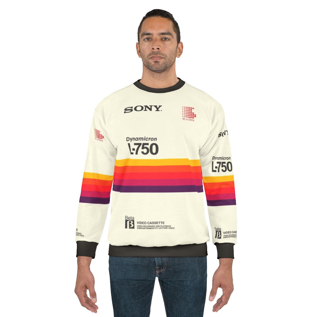 Retro Sony VHS Betamax 90s Sweatshirt
