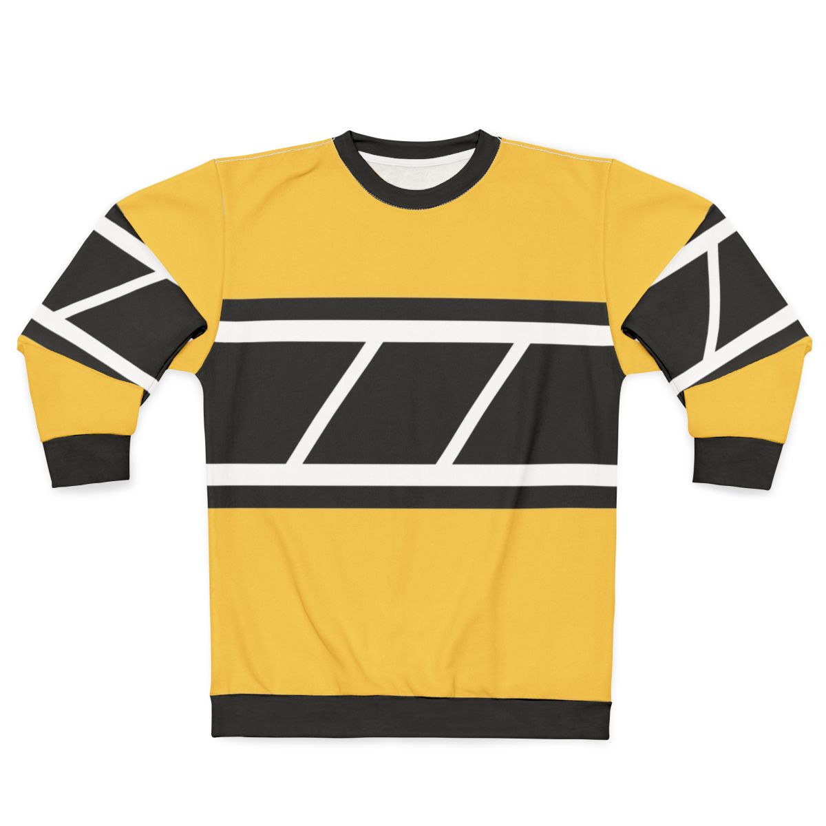 Retro speedblock yellow yamaha motorcycle sweatshirt
