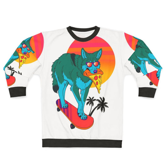 Retrowave Coyote Sweatshirt