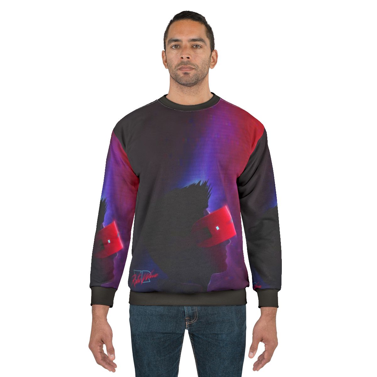 Retrowave VR Cyberpunk Sweatshirt
