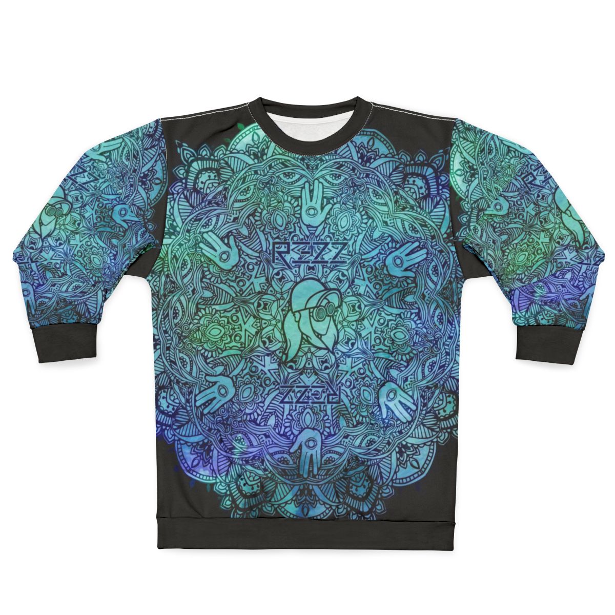 Rezz Mandala Sweatshirt - Trippy Electronic Music Merchandise