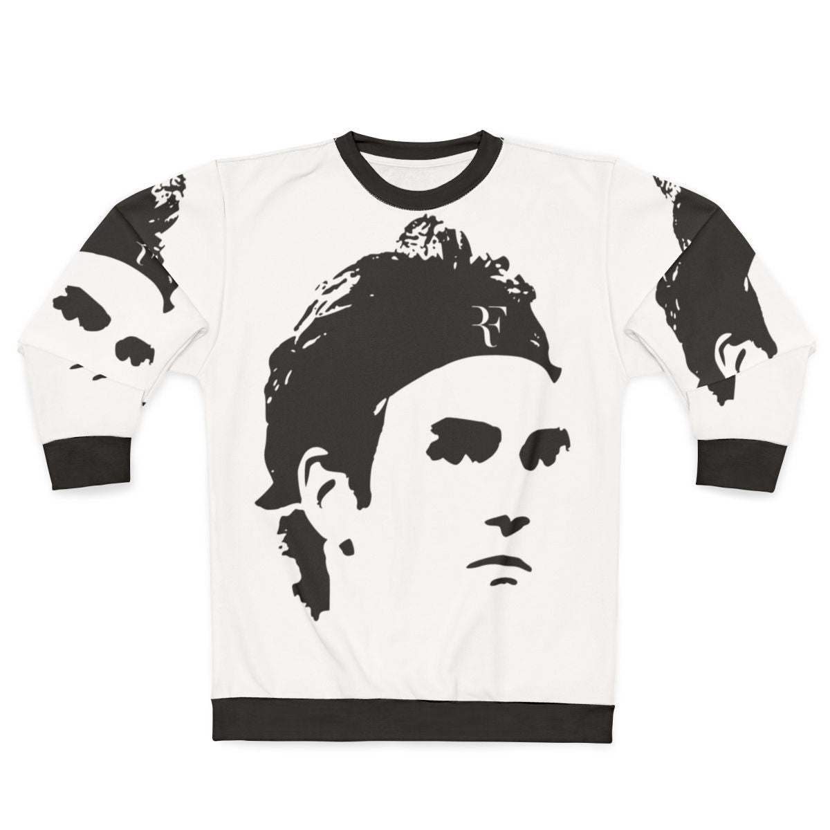 Roger Federer "RF" Face Sweatshirt
