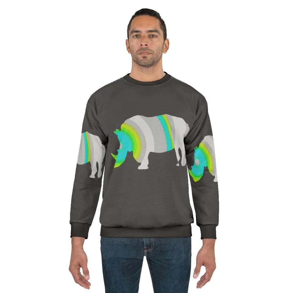 Rhino Legendary Animals Sweatshirt