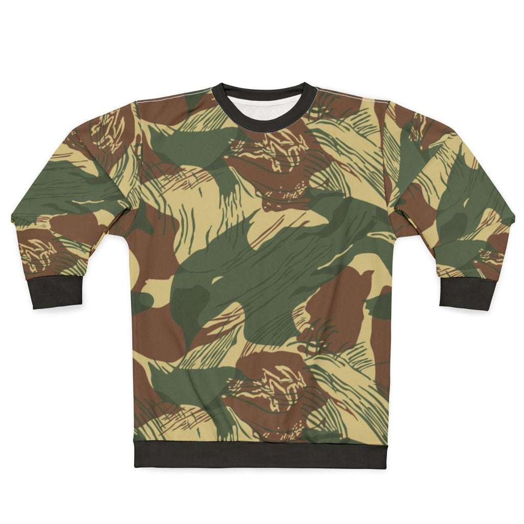 Rhodesian brush stroke camouflage sweatshirt