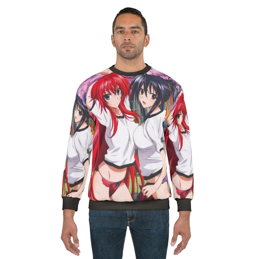 Highschool DxD Anime Sweatshirt with Rias and Akeno