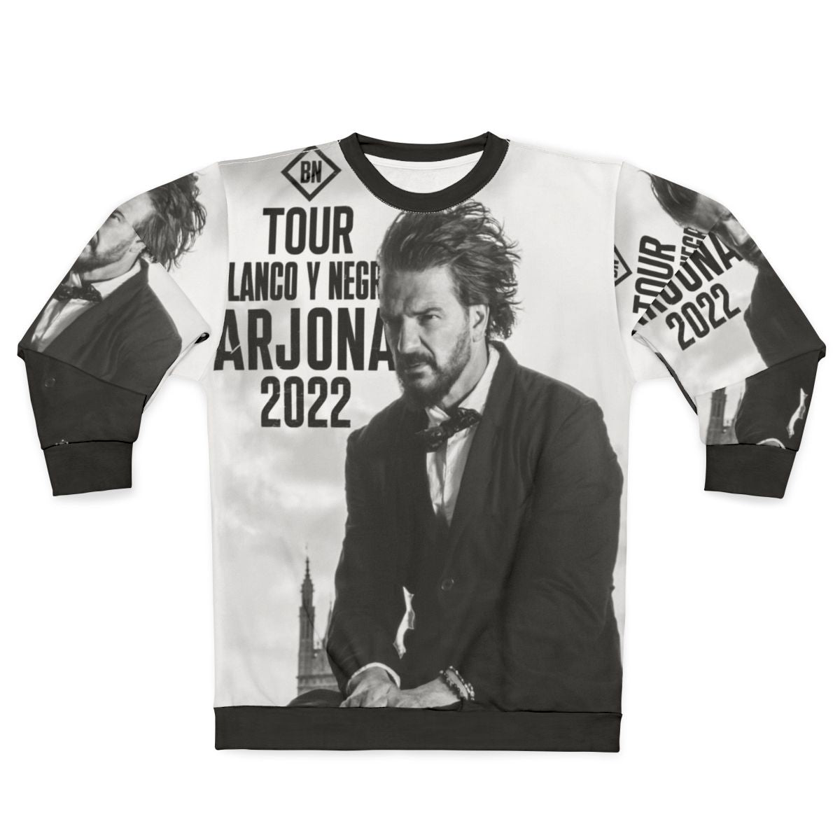 Ricardo Arjona Blanco y Negro Tour Sweatshirt