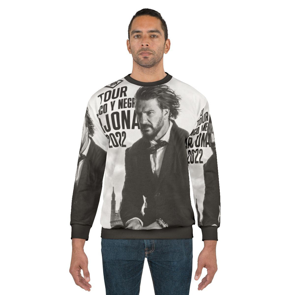 Ricardo Arjona Blanco y Negro Tour Sweatshirt