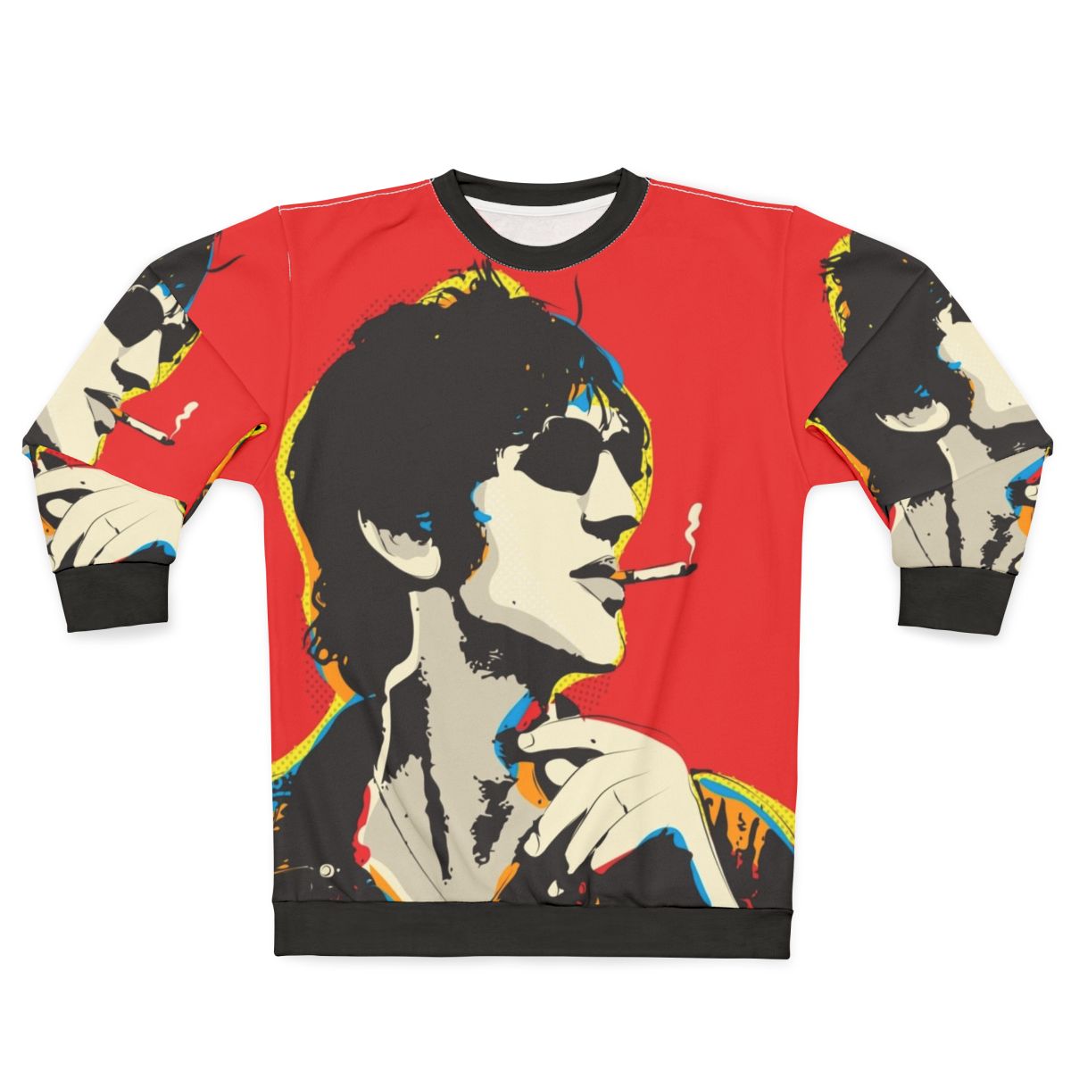Richard Ashcroft Pop Art Music Artist Portrait Sweatshirt