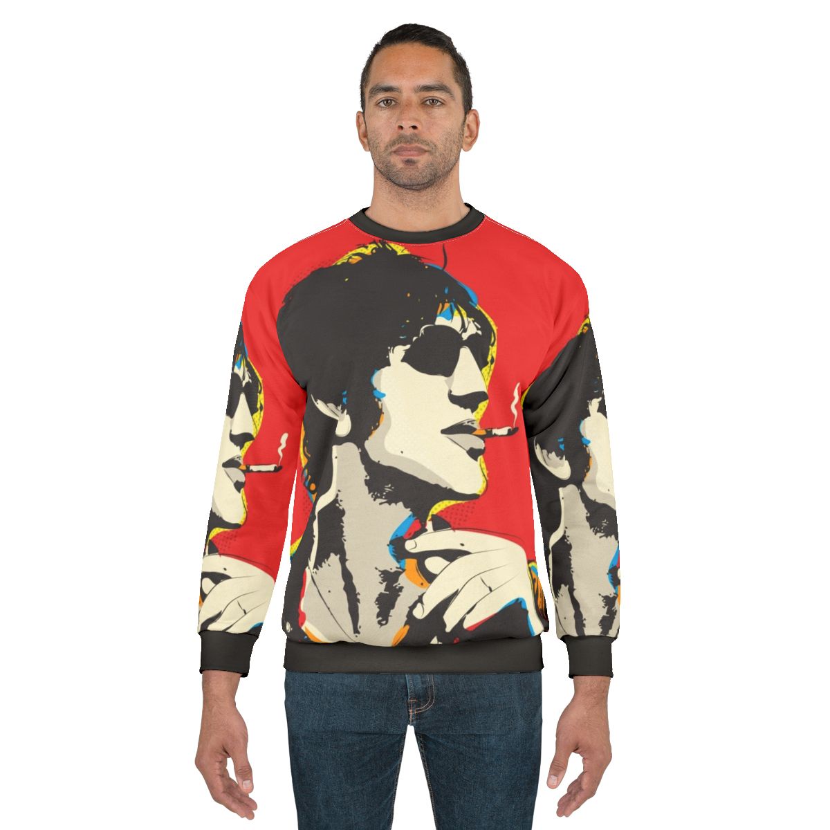 Richard Ashcroft Pop Art Music Artist Portrait Sweatshirt
