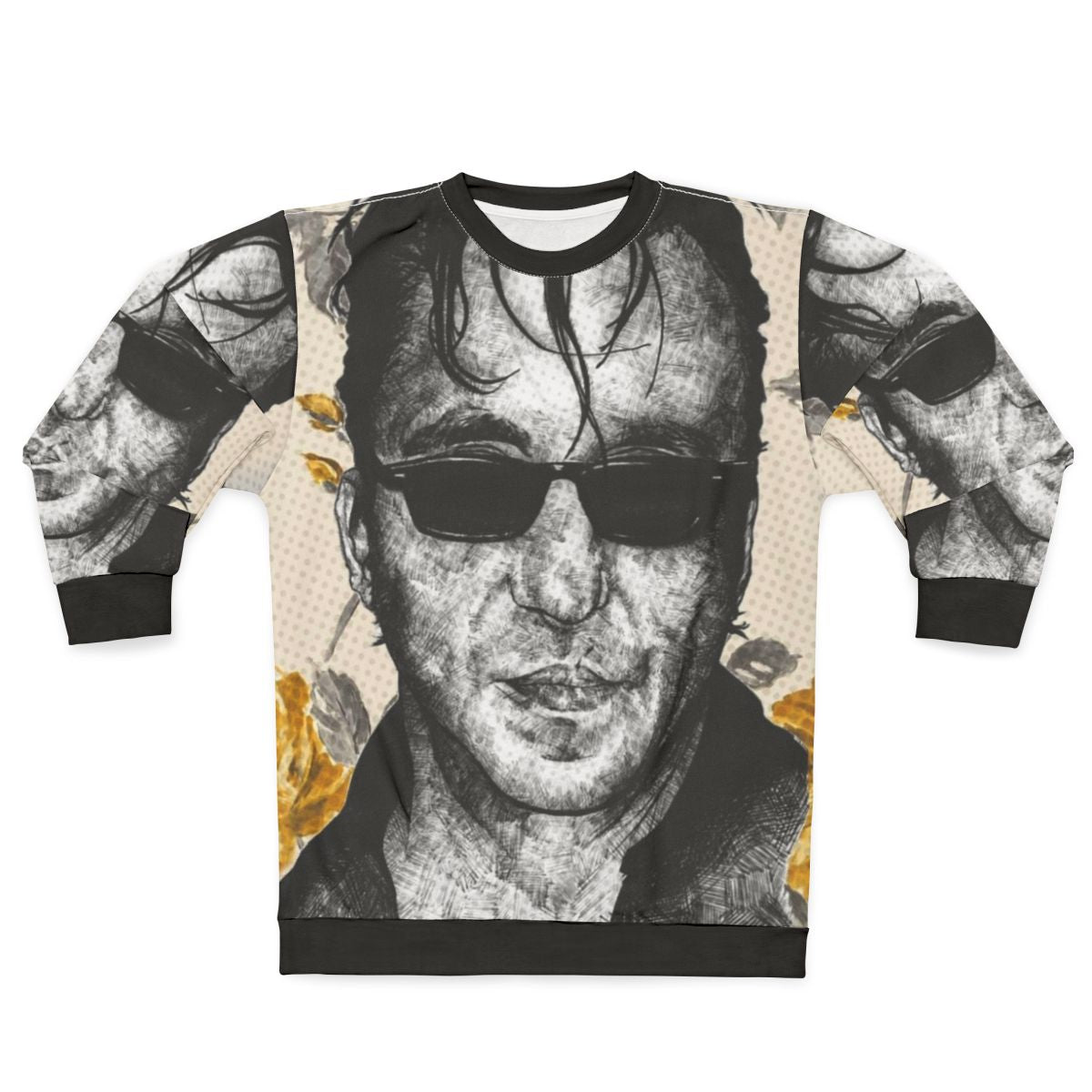 Richard Hawley Monochrome Portrait Sweatshirt