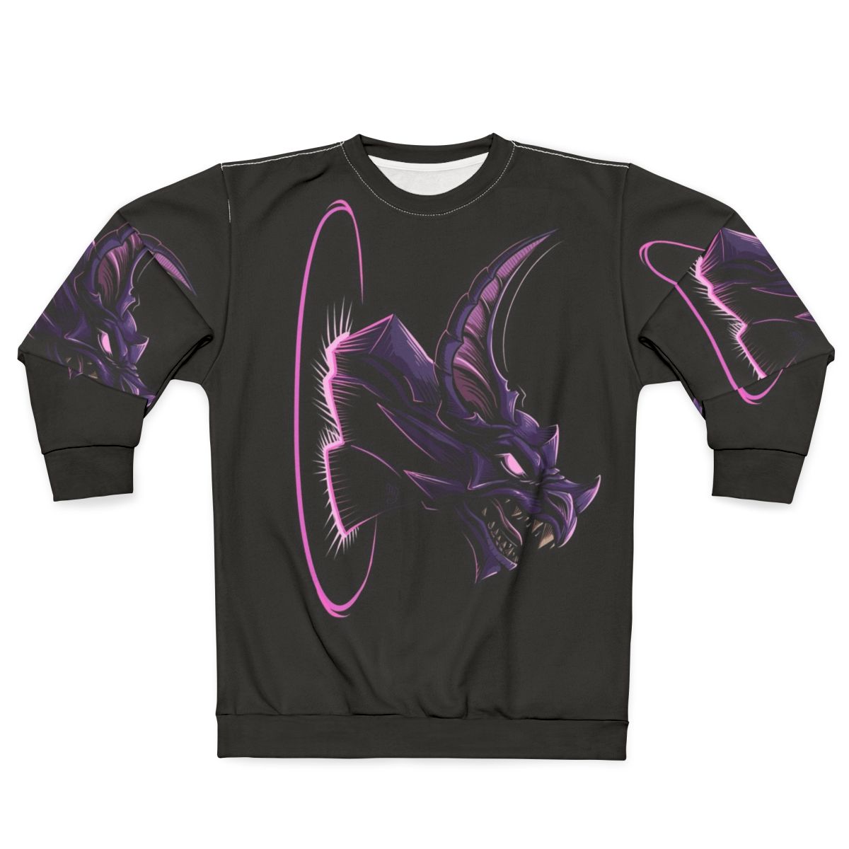 Dauntless Riftstalker Sweatshirt featuring the Riftstalker creature from the Dauntless game