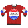Riker For President Sci-Fi Sweatshirt