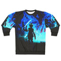 Rin Blue Exorcist anime character sweatshirt with colorful fanart design